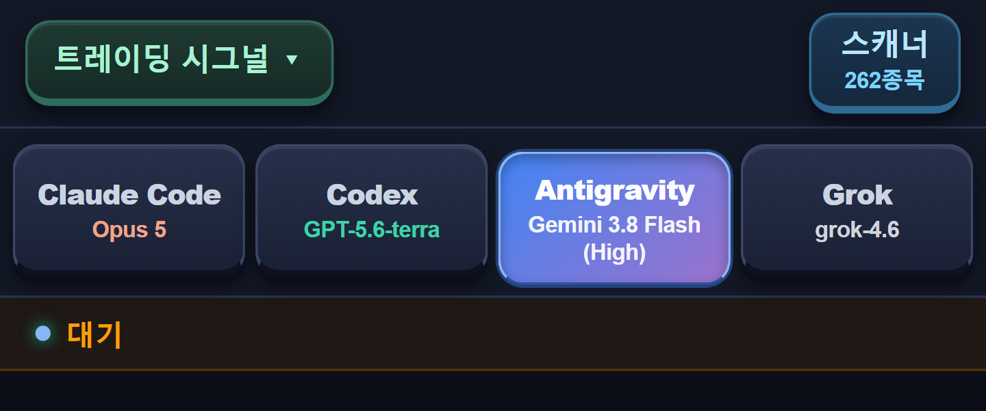 Antigravity 탭 — 대화창 없이 헤드리스·데몬·백그라운드 프로세스 모드로 대기